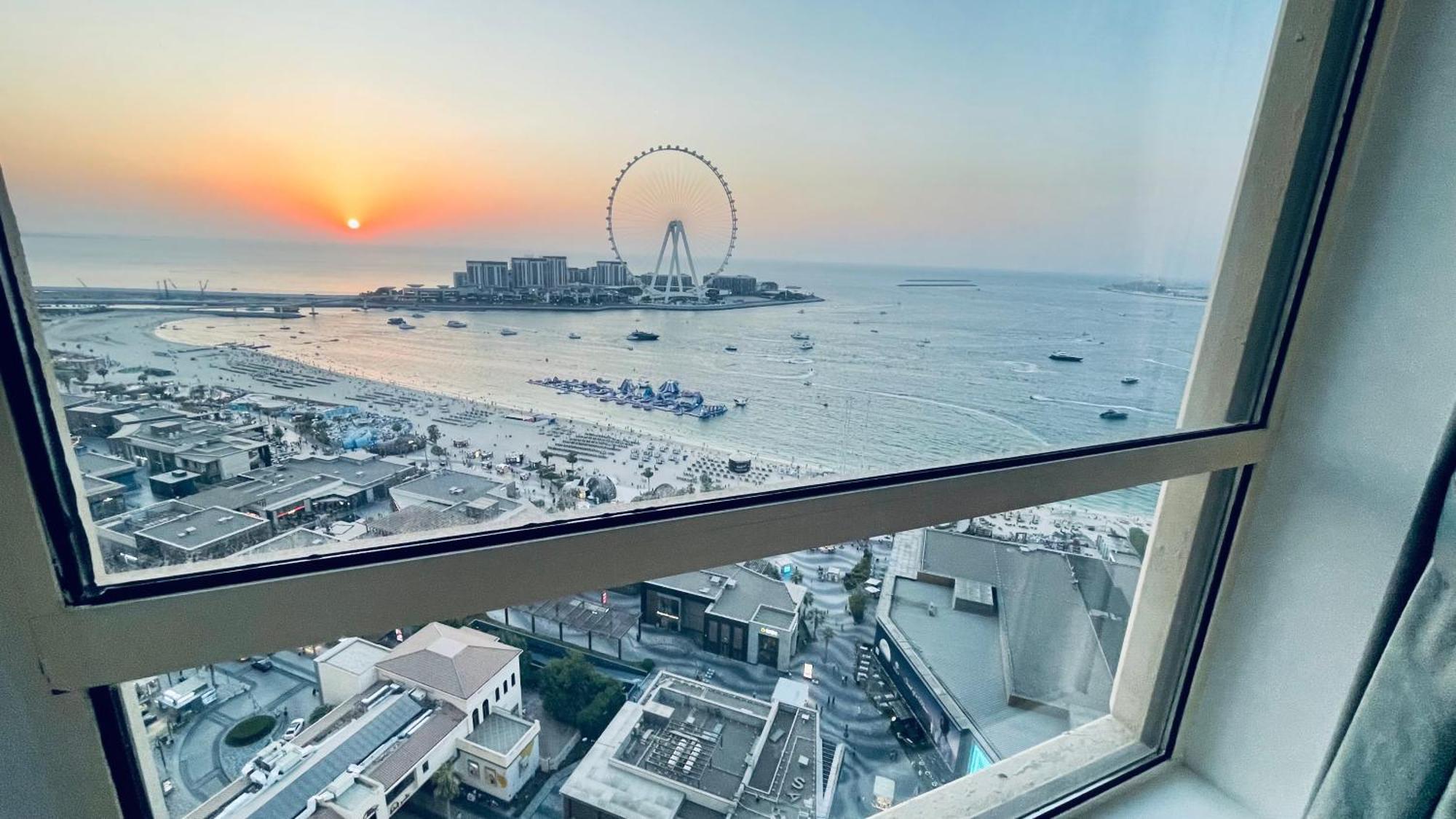 Jbr Beachfront Luxe Apartment All Rooms Sea Facing Dubai Esterno foto