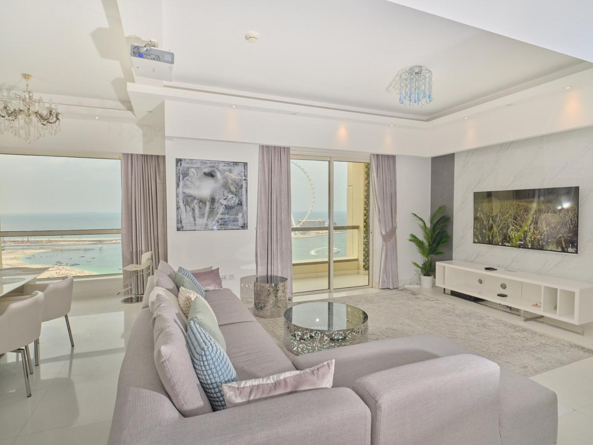 Jbr Beachfront Luxe Apartment All Rooms Sea Facing Dubai Esterno foto
