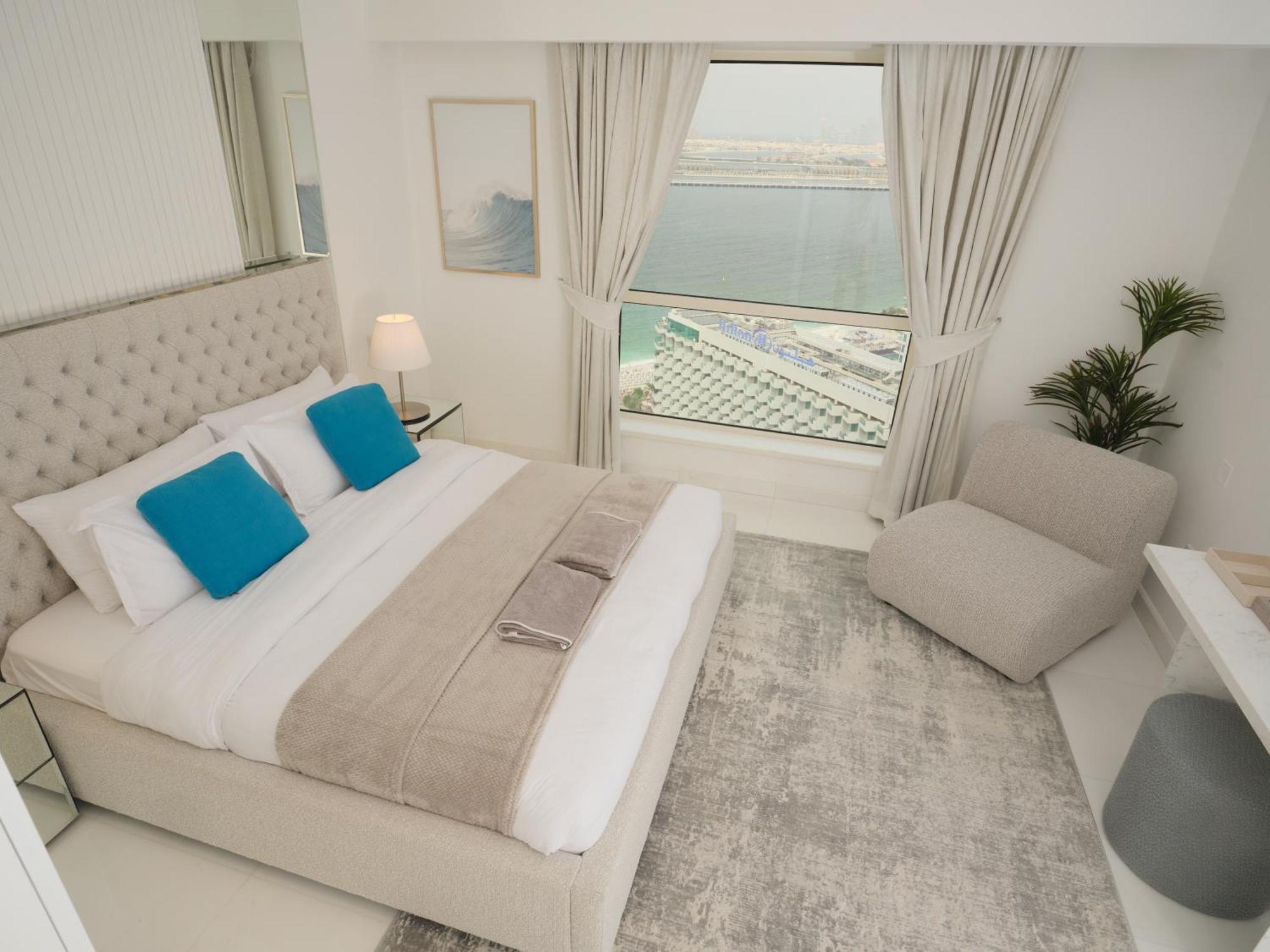 Jbr Beachfront Luxe Apartment All Rooms Sea Facing Dubai Esterno foto