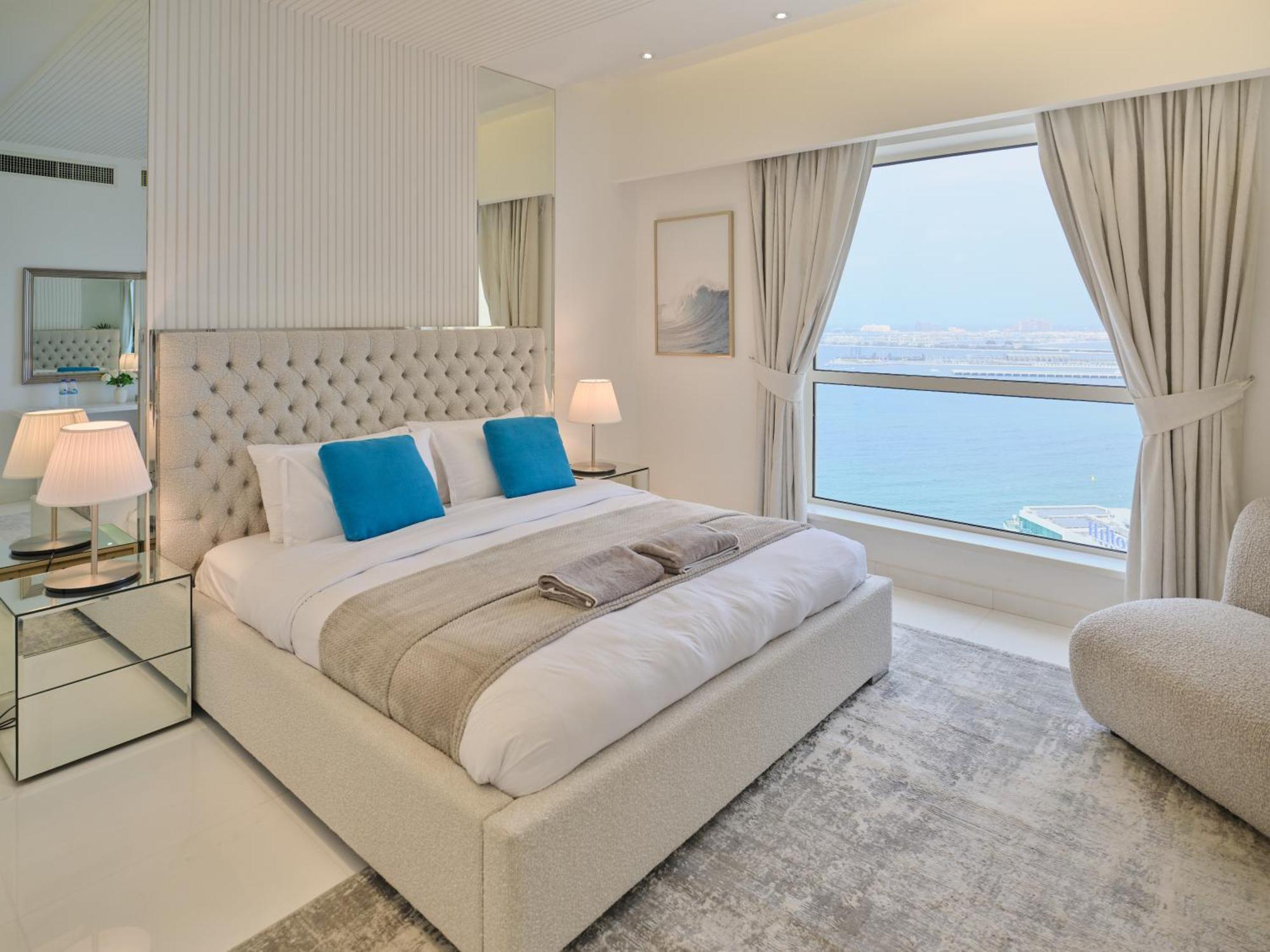 Jbr Beachfront Luxe Apartment All Rooms Sea Facing Dubai Esterno foto