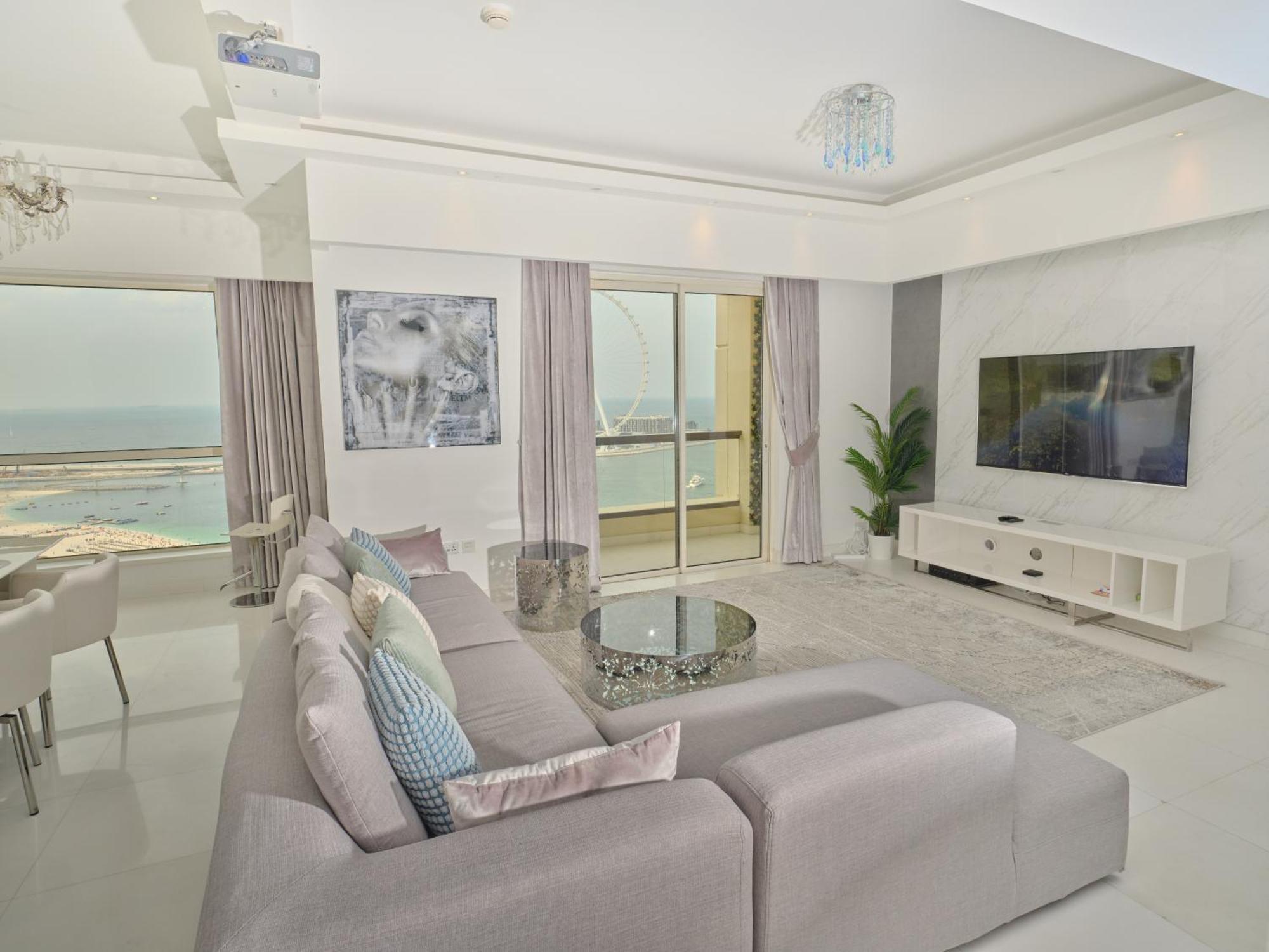 Jbr Beachfront Luxe Apartment All Rooms Sea Facing Dubai Esterno foto