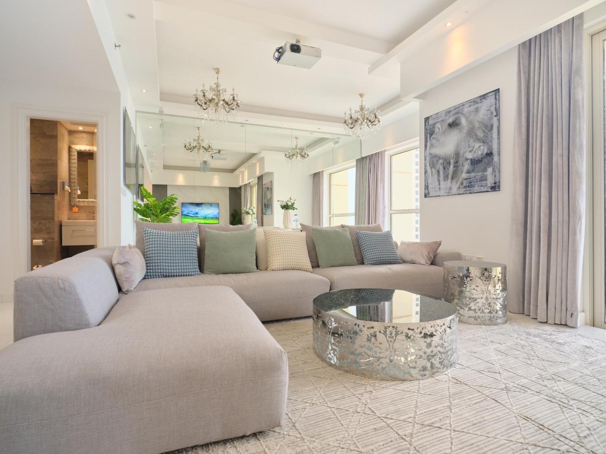 Jbr Beachfront Luxe Apartment All Rooms Sea Facing Dubai Esterno foto