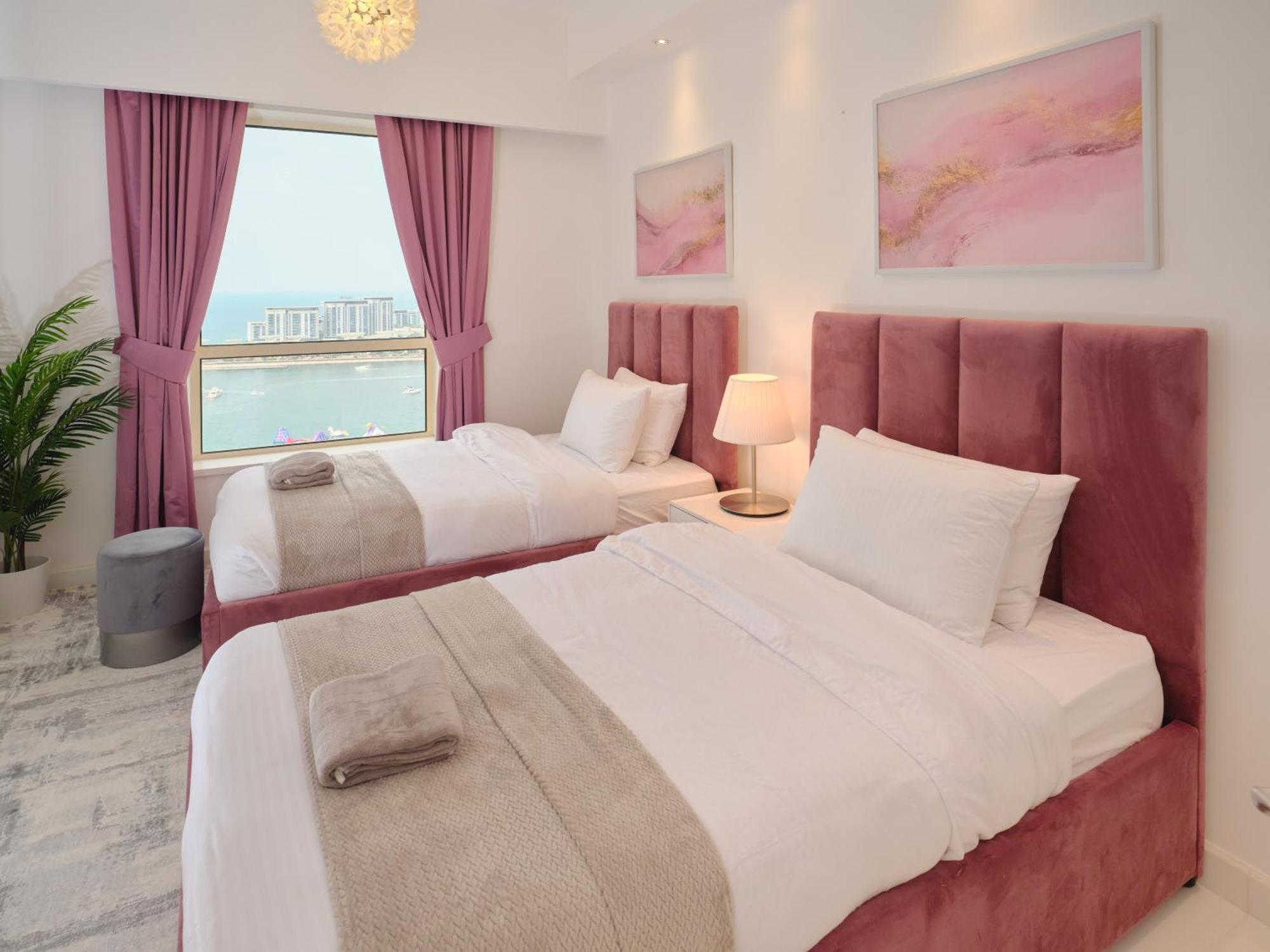 Jbr Beachfront Luxe Apartment All Rooms Sea Facing Dubai Esterno foto