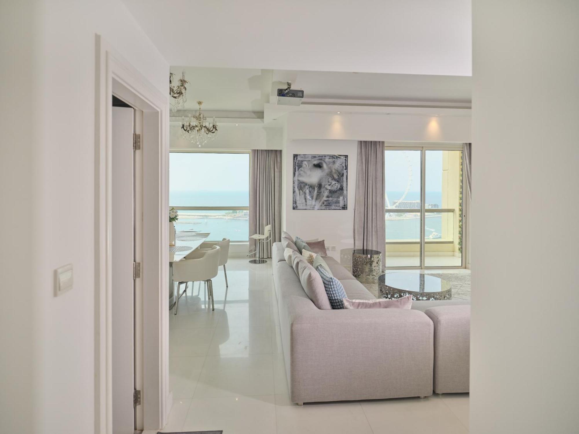 Jbr Beachfront Luxe Apartment All Rooms Sea Facing Dubai Esterno foto
