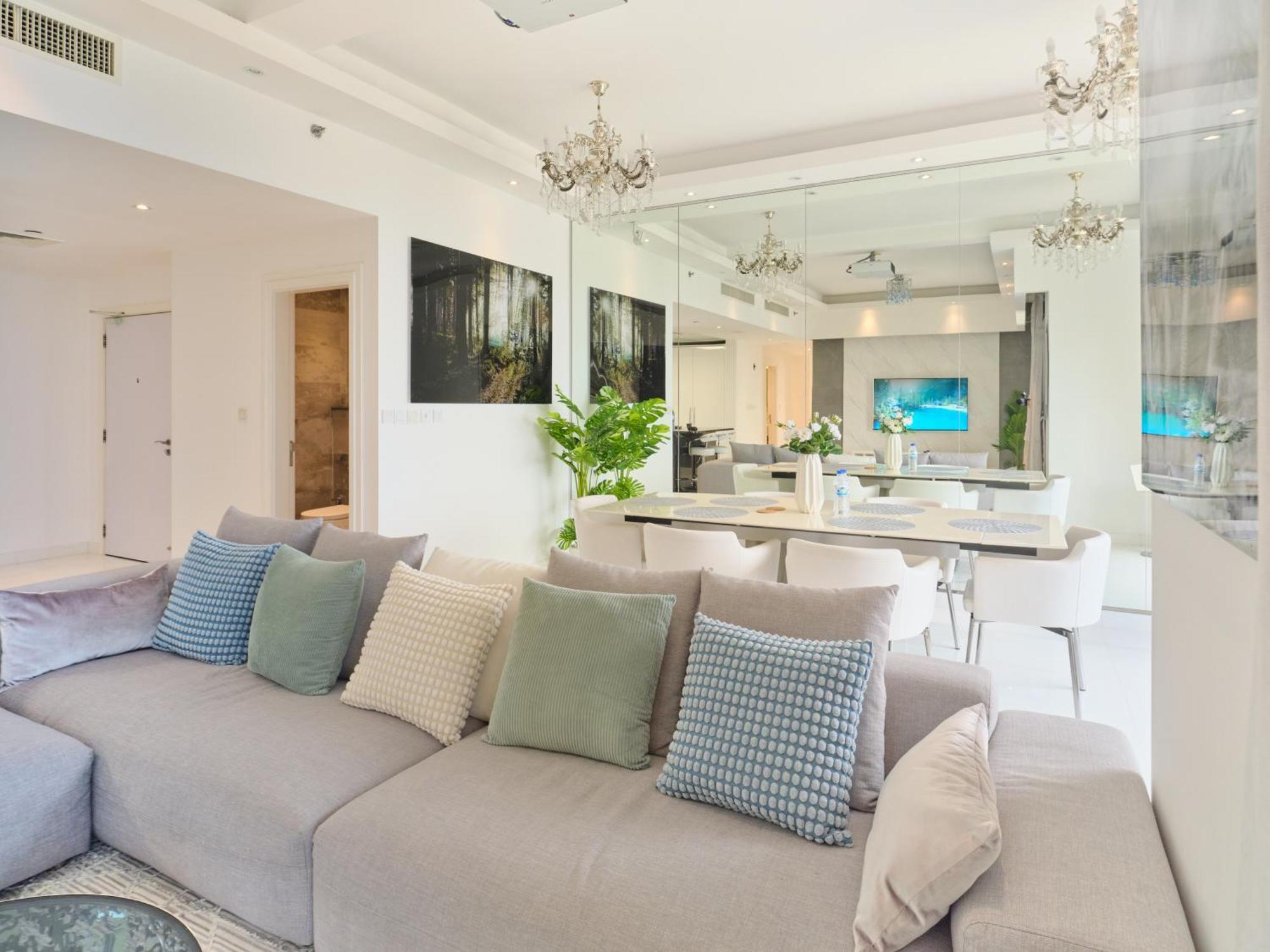 Jbr Beachfront Luxe Apartment All Rooms Sea Facing Dubai Esterno foto