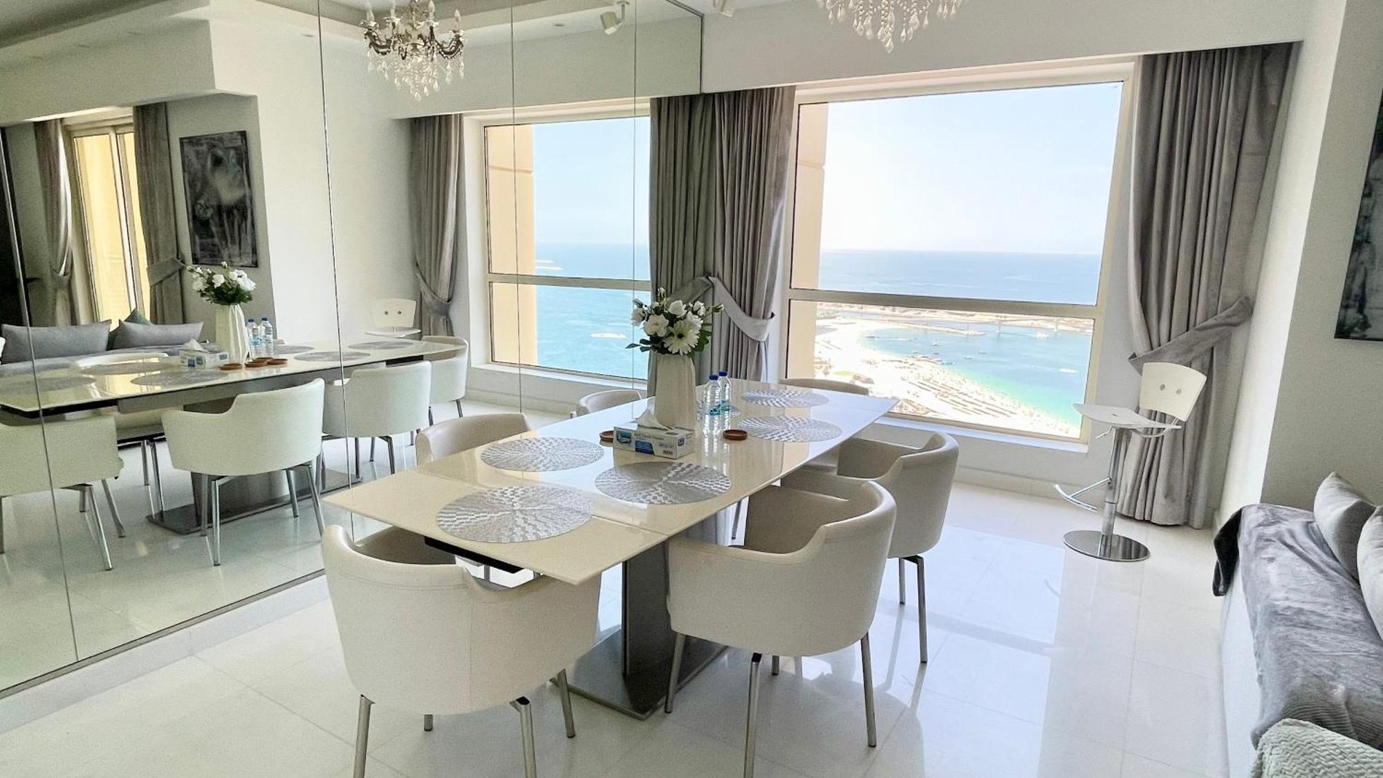 Jbr Beachfront Luxe Apartment All Rooms Sea Facing Dubai Esterno foto